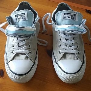 Converse double tongue.